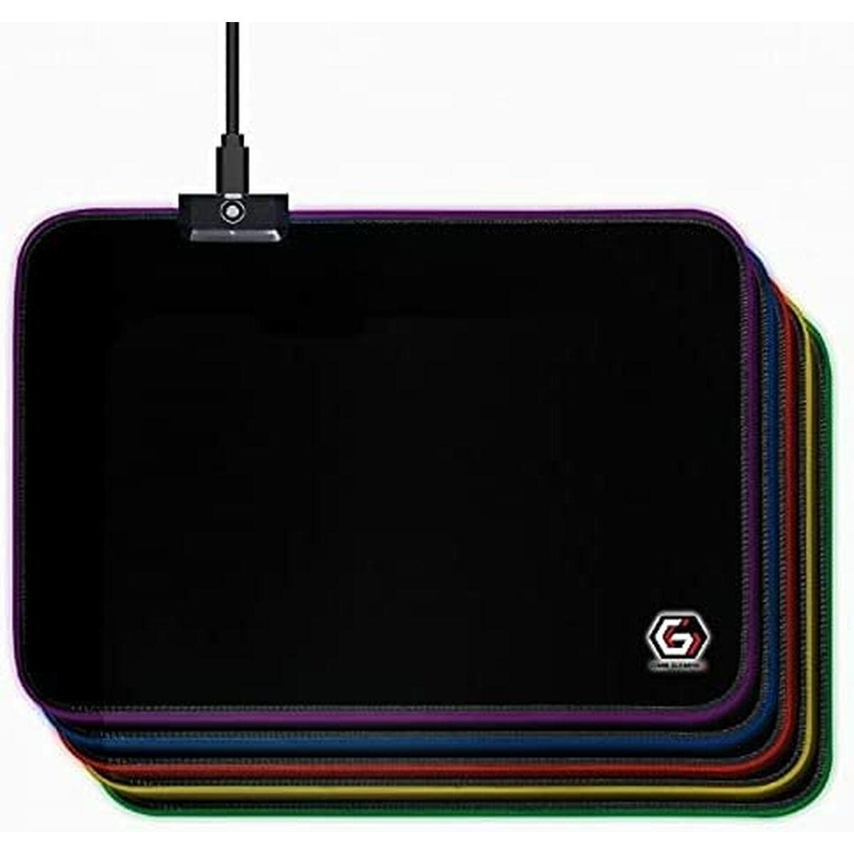 Tappetino per mouse da gioco GMB Gaming con effetto luce LED MP-GAMELED-M