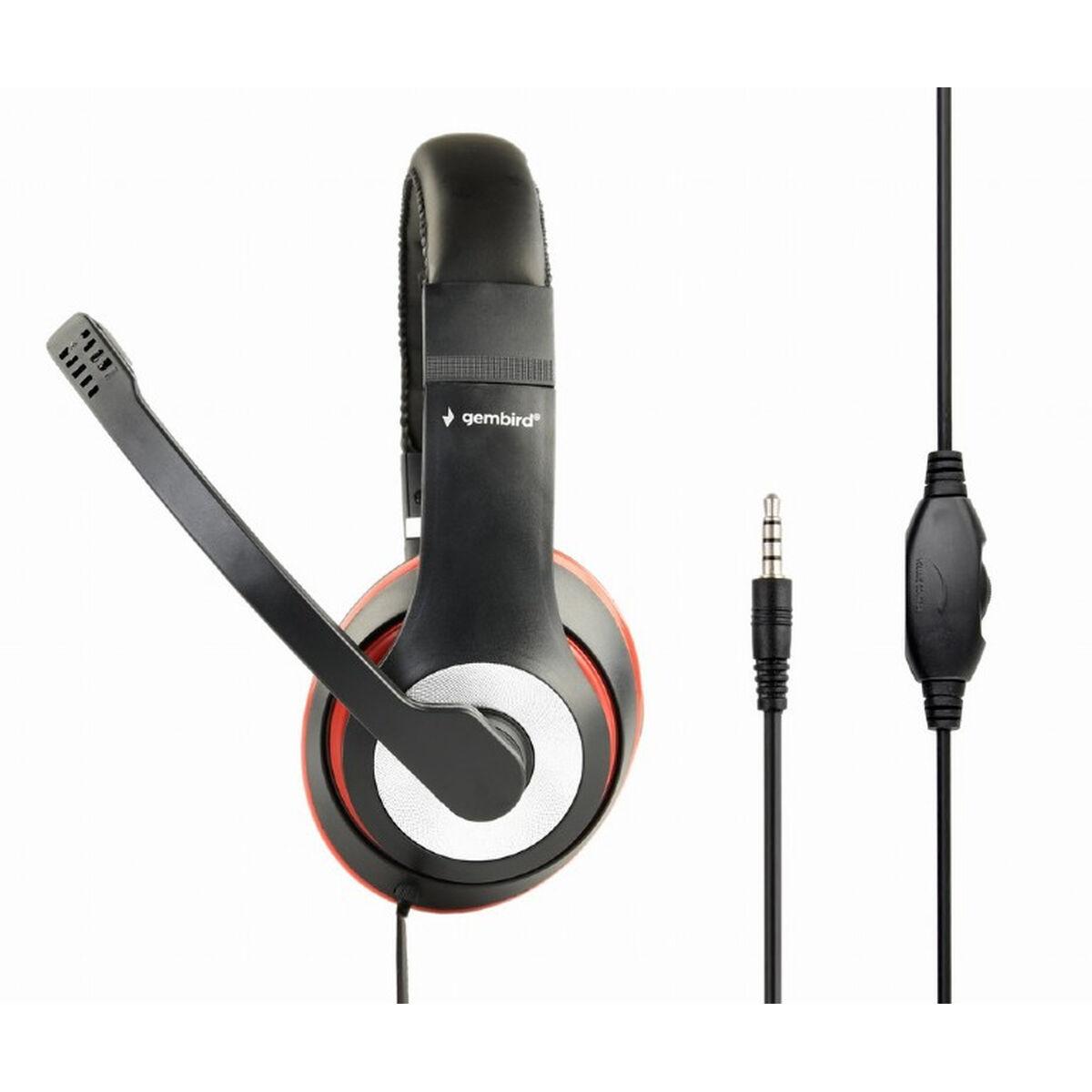 Cuffie stereo Gembird MHS-03-BKRD