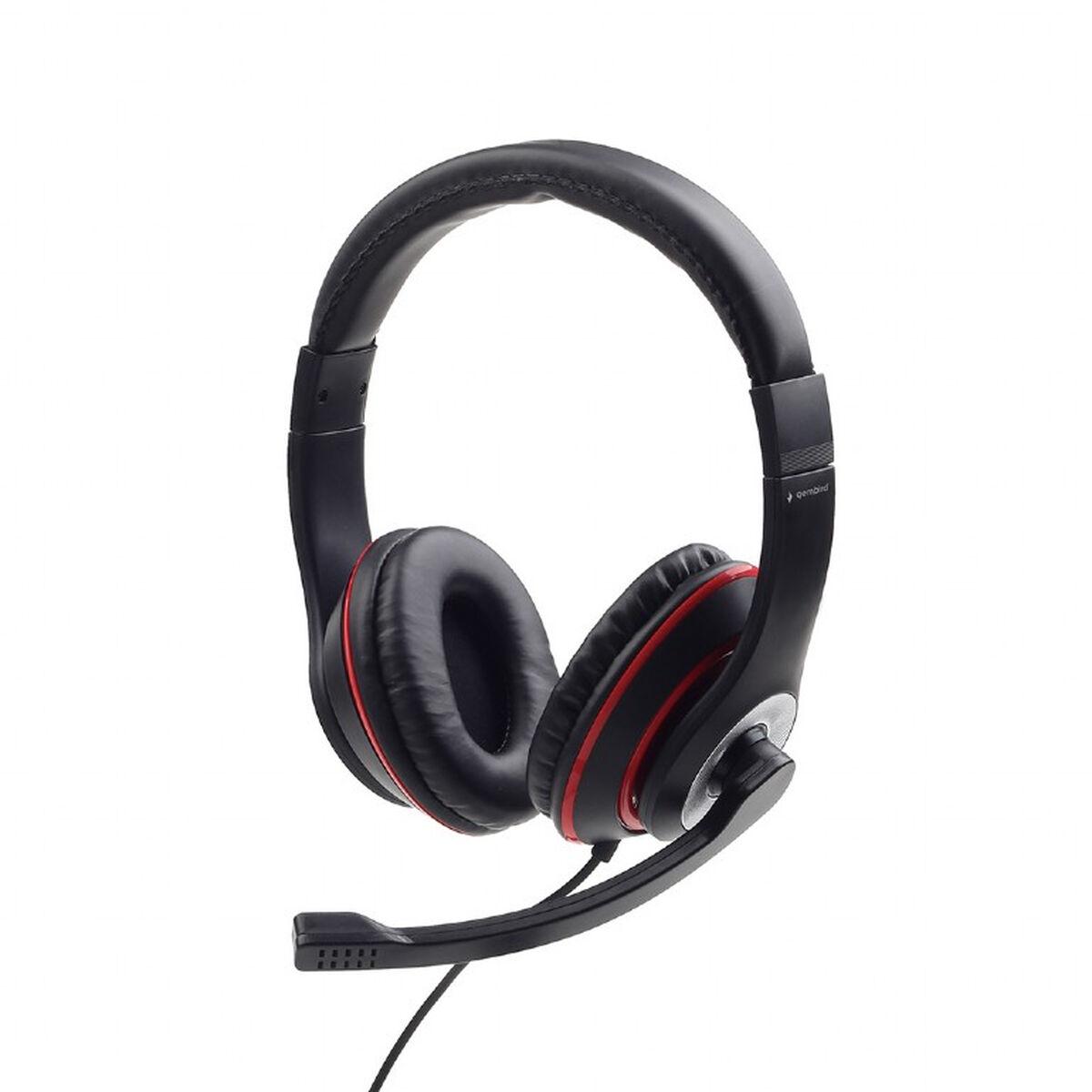Cuffie stereo Gembird MHS-03-BKRD