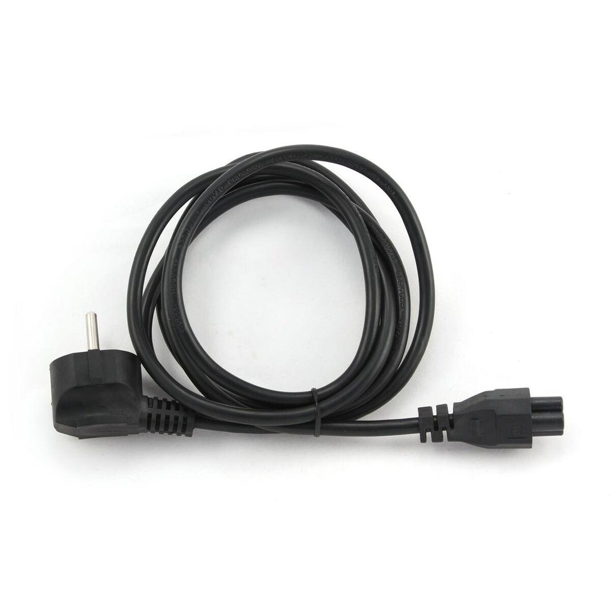 CableXpert - 1 m - Maschio - CEE7/7 - Accoppiatore C5 - Nero PC-186-ML12-1M