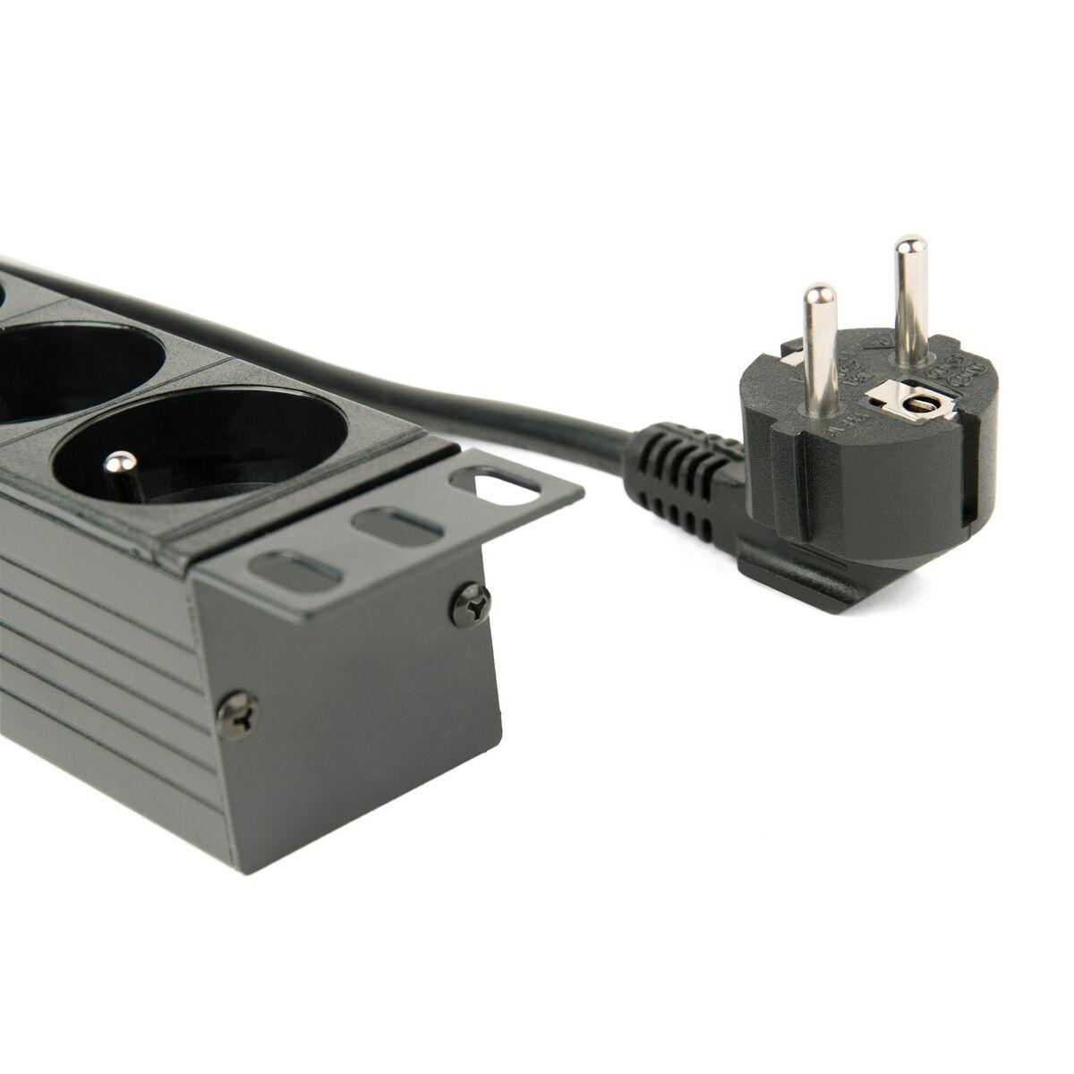UnitÃƒÂ  di distribuzione dell'alimentazione (PDU) EnerGenie 8 porte 1U 16A C14 3m EG-PDU-014-F