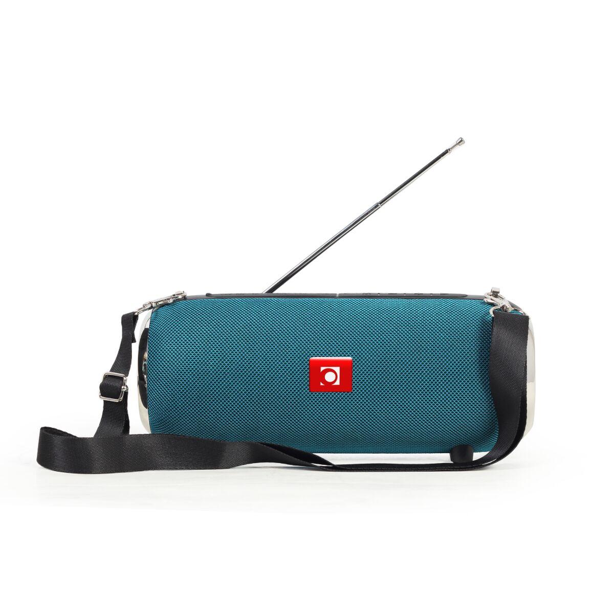 Altoparlante Bluetooth portatile GMB Audio con radio FM verde - SPK-BT-17-G