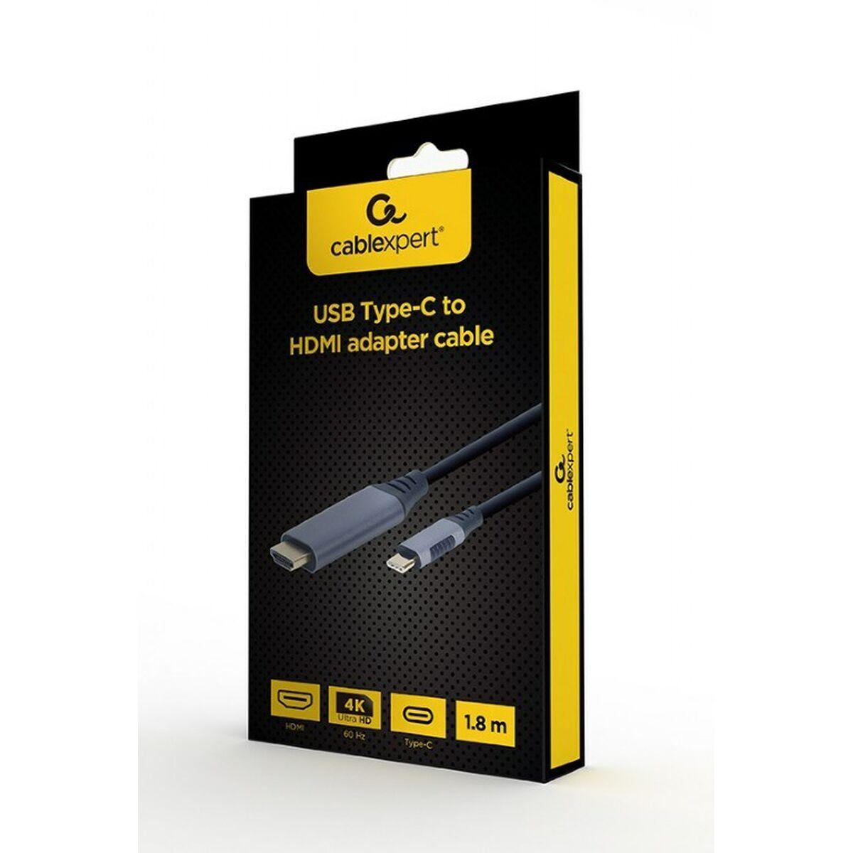 CableXpert Cavo adattatore display da USB tipo C a HDMI- CC-USB3C-HDMI-01-6
