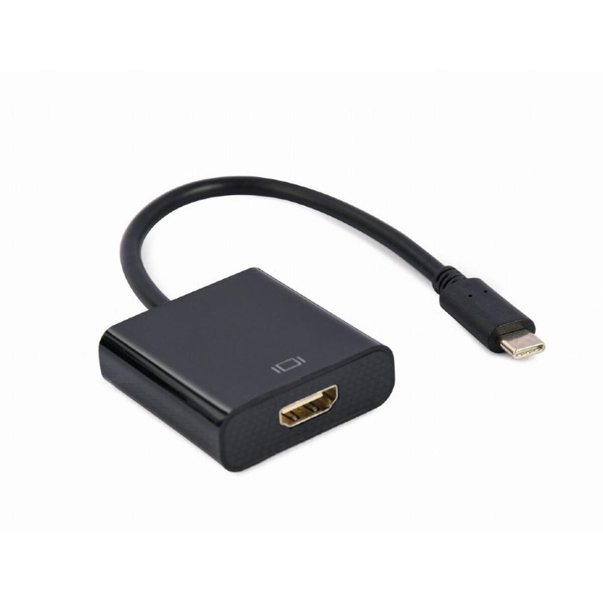 CableXpert Cavo adattatore da USB tipo C a HDMI 4K60Hz 15 cm A-CM-HDMIF-04