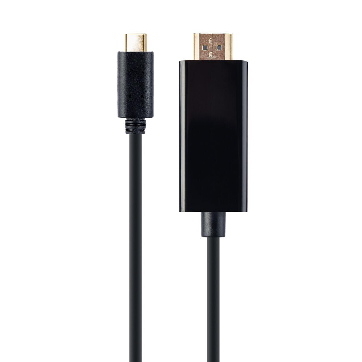 CableXpert USB-C maschio a HDMI maschio adattatore 4K 30Hz 2m juodas A-CM-HDMIM-01
