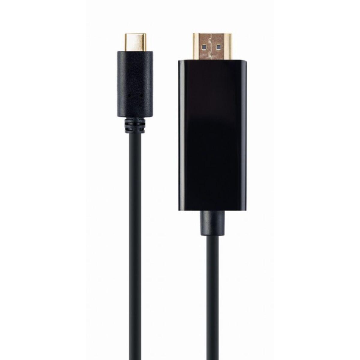 CableXpert Adattatore maschio da USB-C a HDMI 4K 60Hz 2m, A-CM-HDMIM-02
