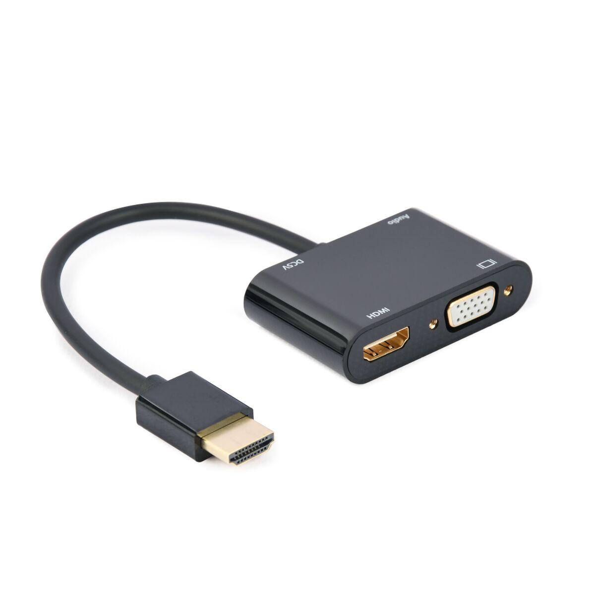 Cavo adattatore audio femmina da HDMI a HDMI CableXpert, A-HDMIM-HDMIFVGAF-01