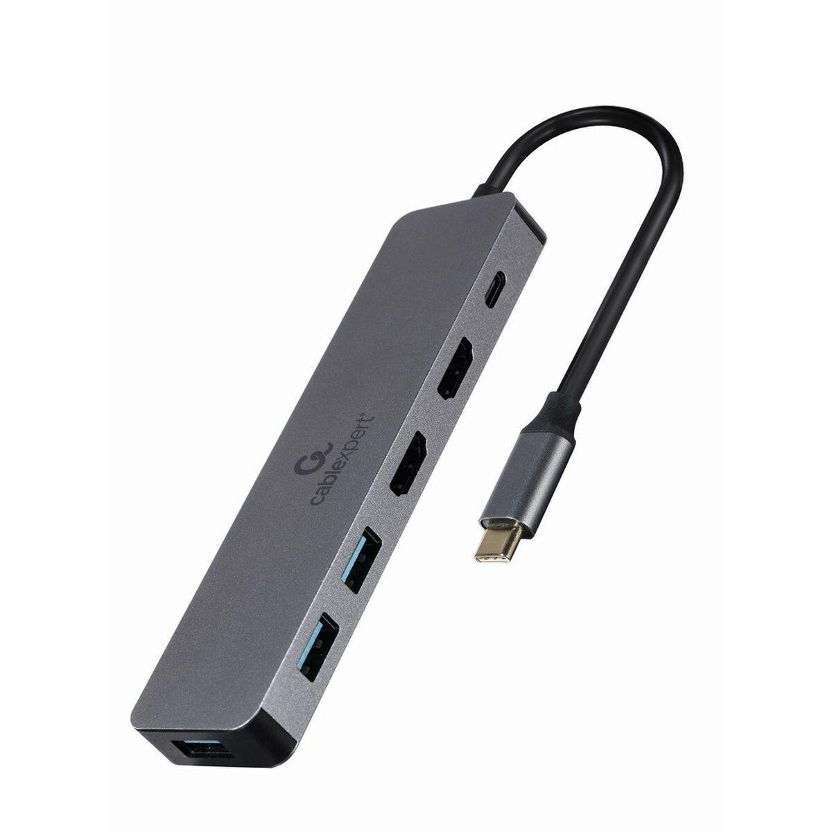 CableXpert N- A-CM-COMBO3-03 Multiporta A - Adattatore - A-CM-COMBO3-03