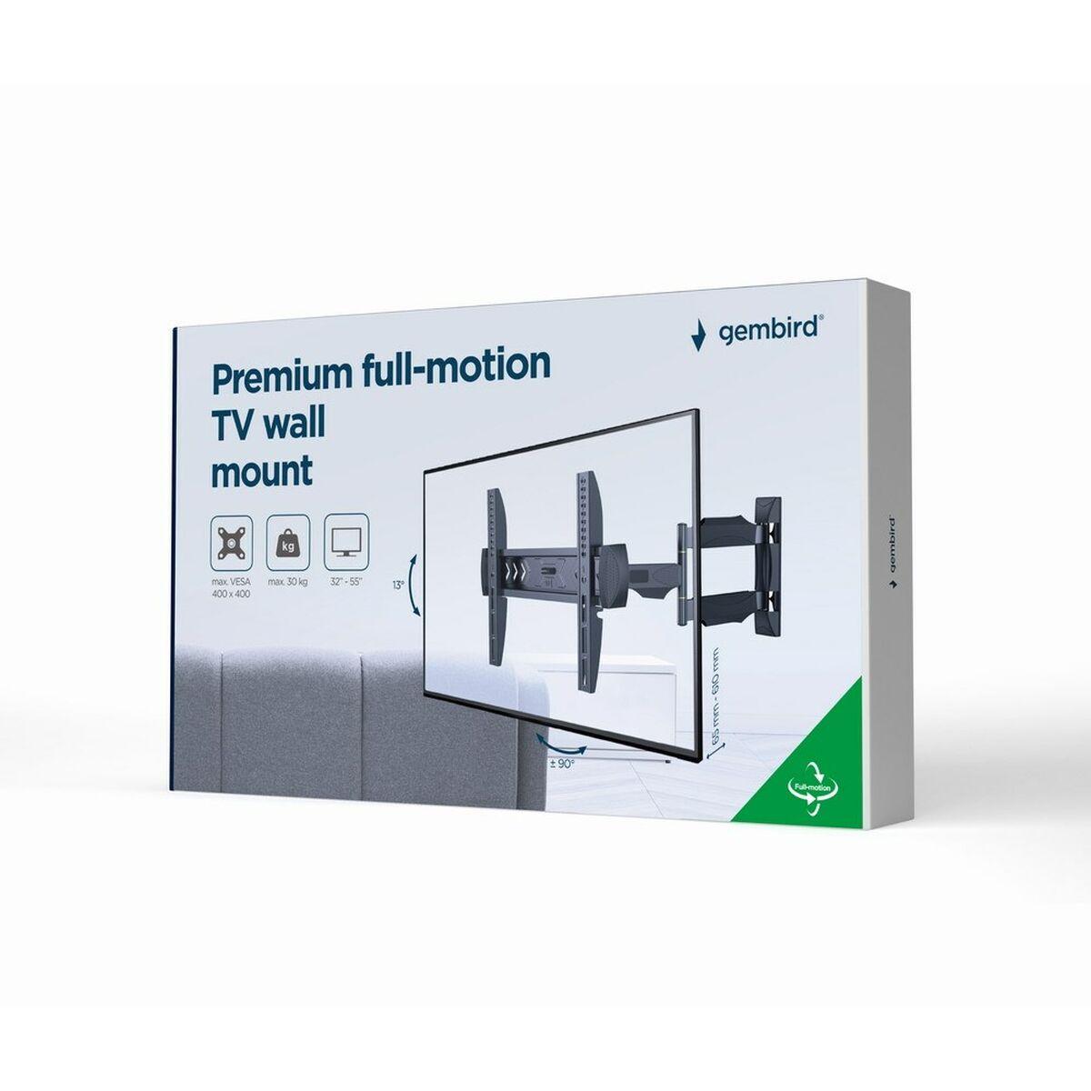 Supporto a parete per TV Gembird Premium full-motion 32-55 pollici 30 kg WM-55ST-02