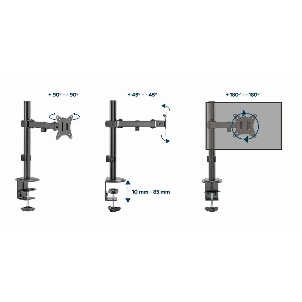 Braccio di sostegno per display da tavolo regolabile Gembird 17"-32" fino a 9 kg MA-D1-03
