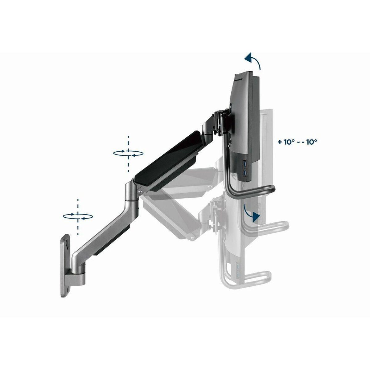 Supporto da tavolo per TV LCD/Plasma Gembird 17-32 (8kg) Grigio siderale MA-WA2-02