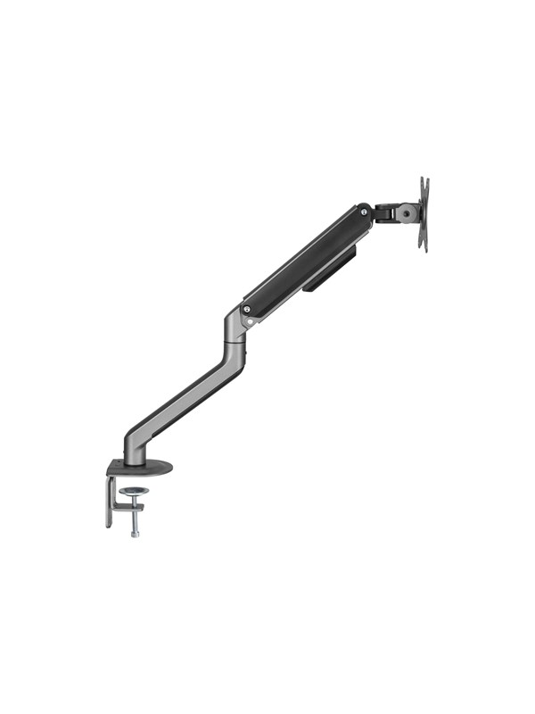 SUPPORTO MONITOR REGOLABILE DA TAVOLO 17-32 VESA 100X100MM FINO A 9 KG COLORE GRIGIO