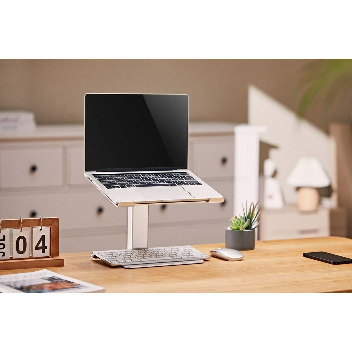 Supporto per notebook regolabile in altezza Gembird Argento NBS-D1-02