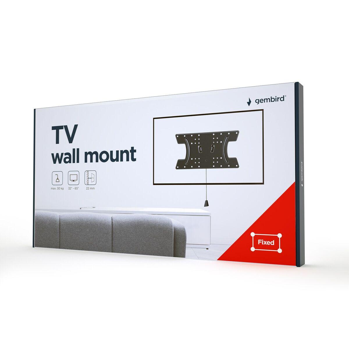 Supporto a parete per TV LCD/Plasma Gembird 32-65 (30 kg) Nero WM-65F-03