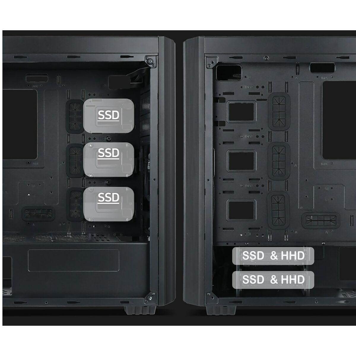 Case computer desktop ATX GEMBIRD Fornax K500 ATX