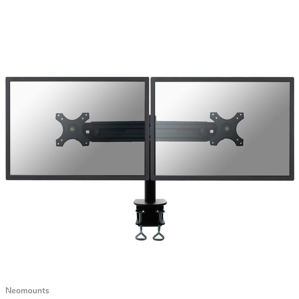 DESK MOUNT DUAL 10-30IN BLACK