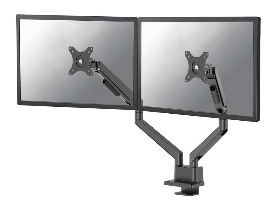 1732 inch - Flatscreen Desk Mount - 1 Screen - Full Motion - Clamp/Grommet - Black