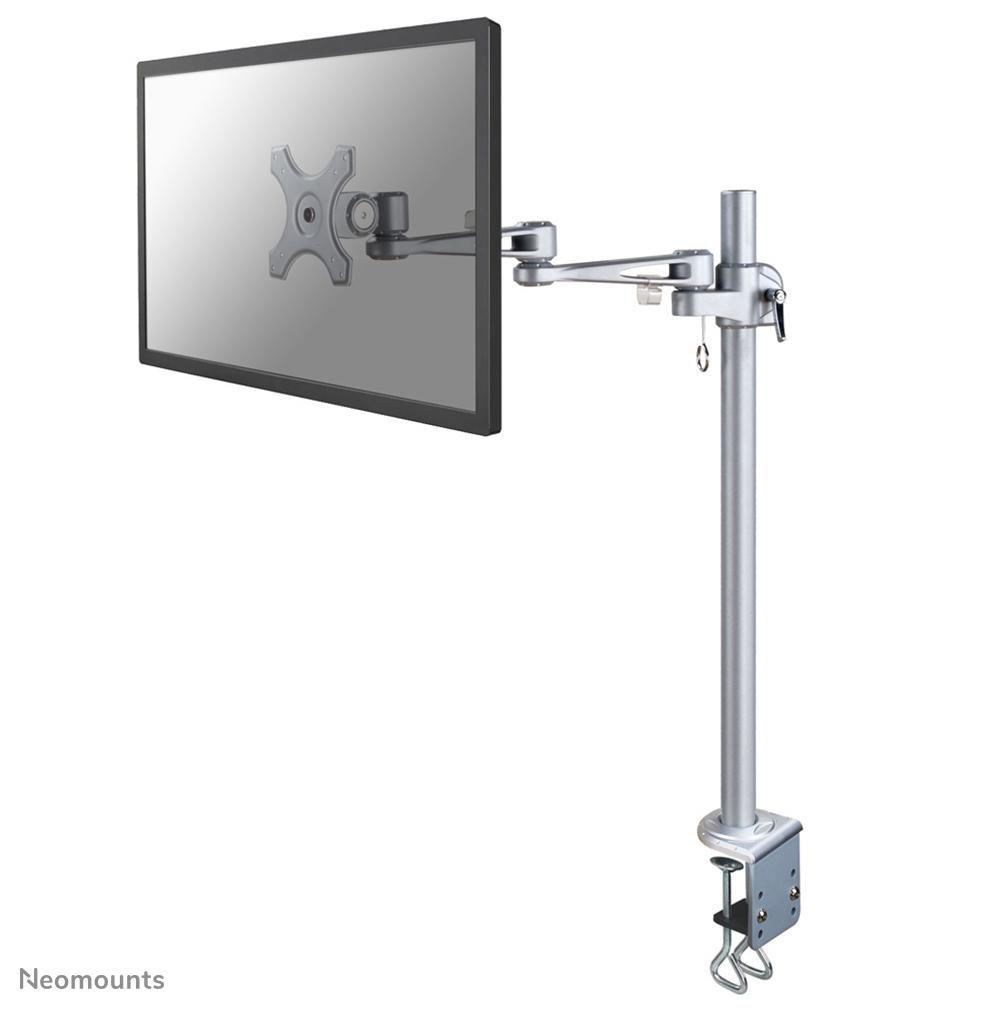 Neomounts Supporto da scrivania per monitor (Full Motion Desk Monitor Arm - Clamp For 10-30 Monitor - Screen Height Adjustable