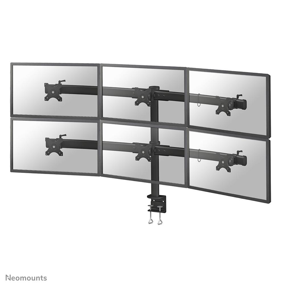 DESK MOUNT FOR 6SCREENS 19-27IN