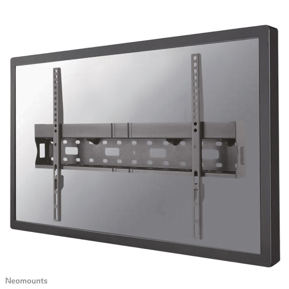Neomounts Supporto a parete per TV e mediabox (Tv/Monitor Wall Mount Fixed - For 37-75 Screen With - Mediabox Storage - Black f