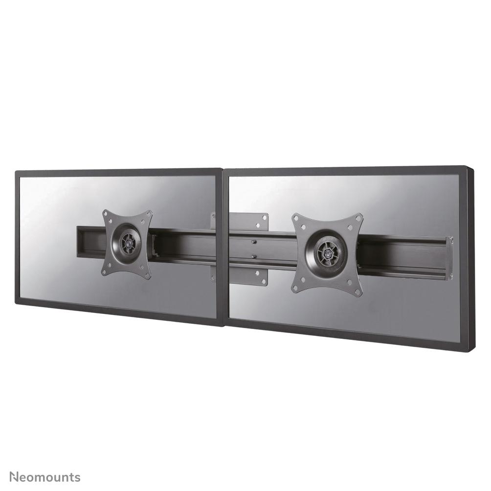 Neomounts FPMA-CB200BLACK Adattatore per braccio monitor a doppia traversa 10-27 (FPMA-CB200BLACK Single to Dual Monitor Mount