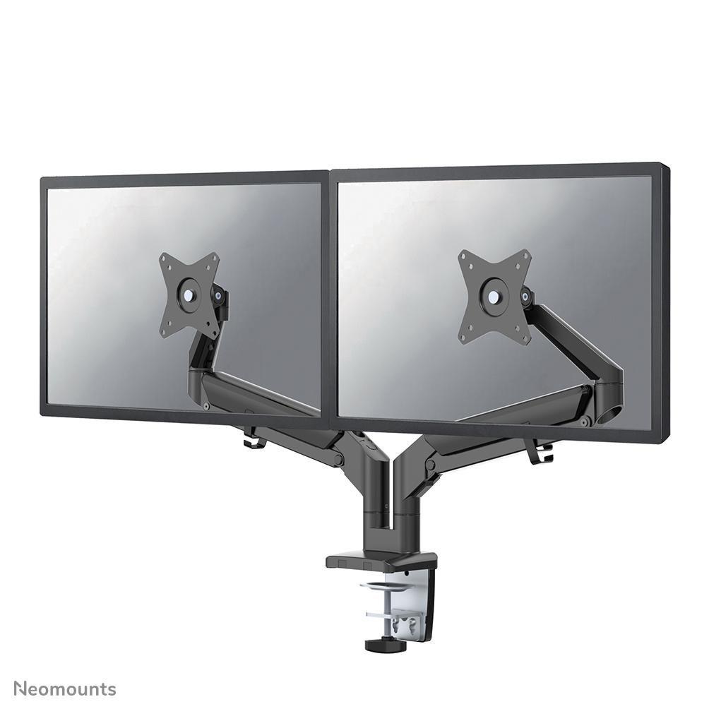 17-32 inch - Flat screen desk mount for 2 screens (clamp)