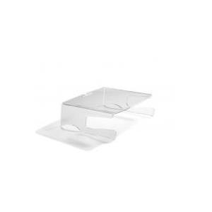 BakkerElkhuizen Q-riser 100 76,2 cm (30") Trasparente Scrivania