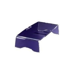 BakkerElkhuizen Q-riser 90 76,2 cm (30") Trasparente Scrivania
