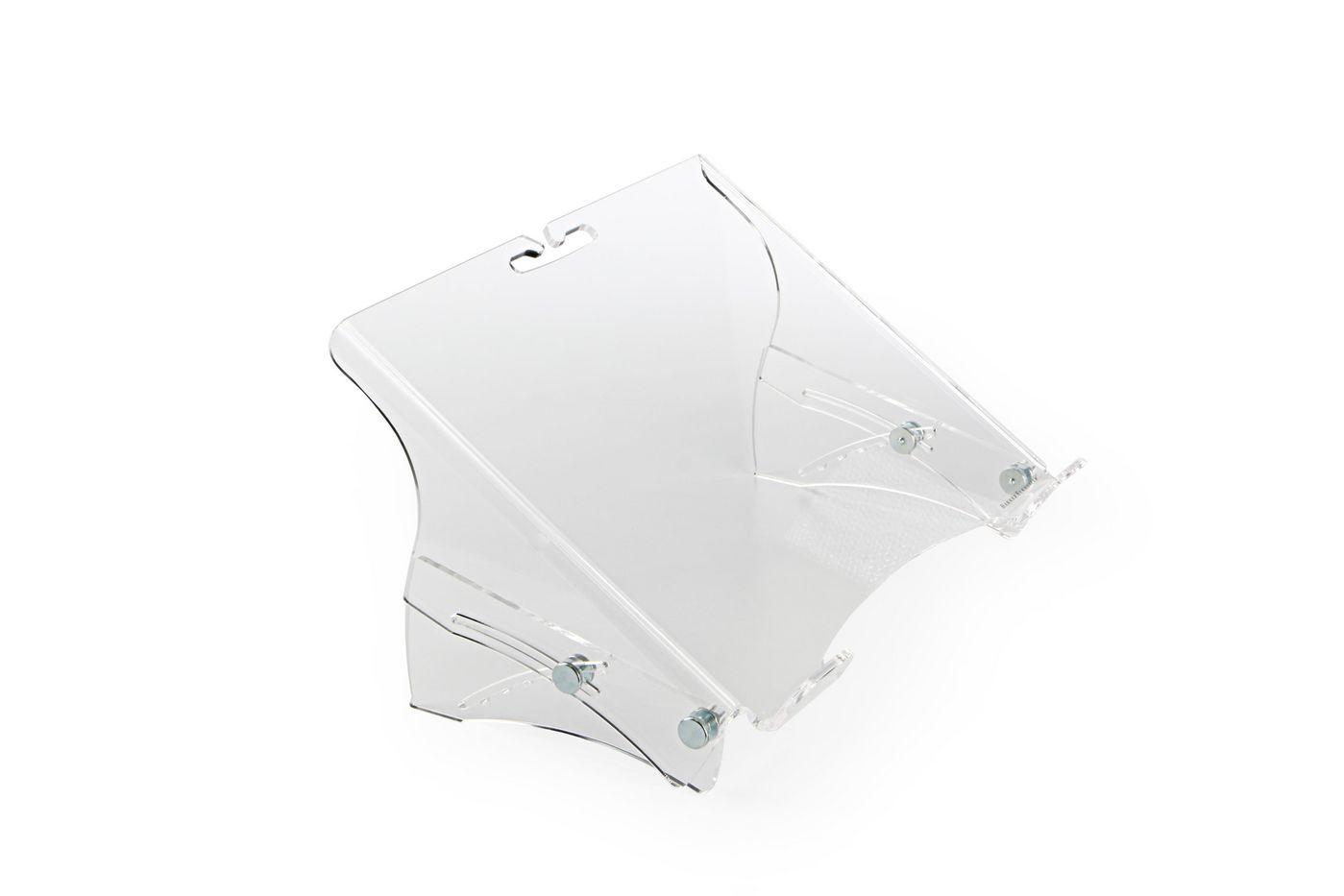 BakkerElkhuizen Q-note 350 Supporto per computer portatile Trasparente 50,8 cm (20")