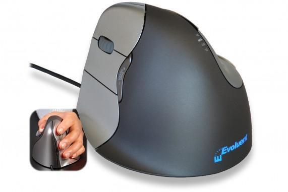 BakkerElkhuizen Evoluent4 mouse Mancino Laser 2600 DPI