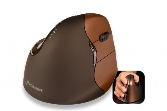 BakkerElkhuizen Evoluent4 mouse Mano destra RF Wireless Laser 2600 DPI