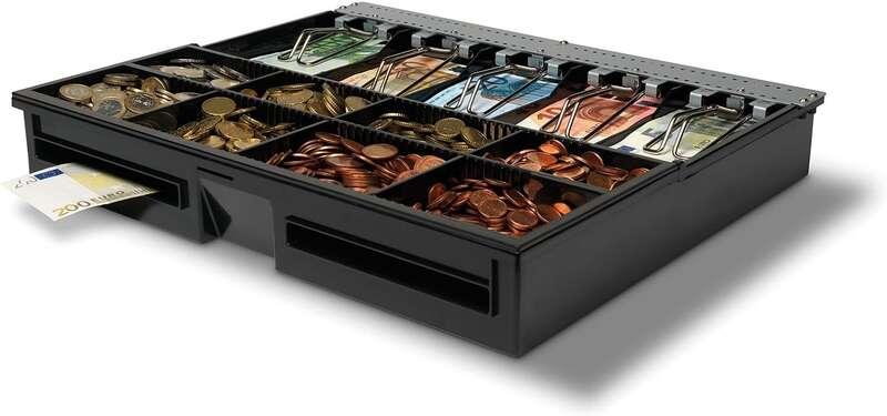 Cassetto cambio turno Safescan 4646T - Design regolabile - Conteggio veloce - Compatibile con il cassetto HD-4646S