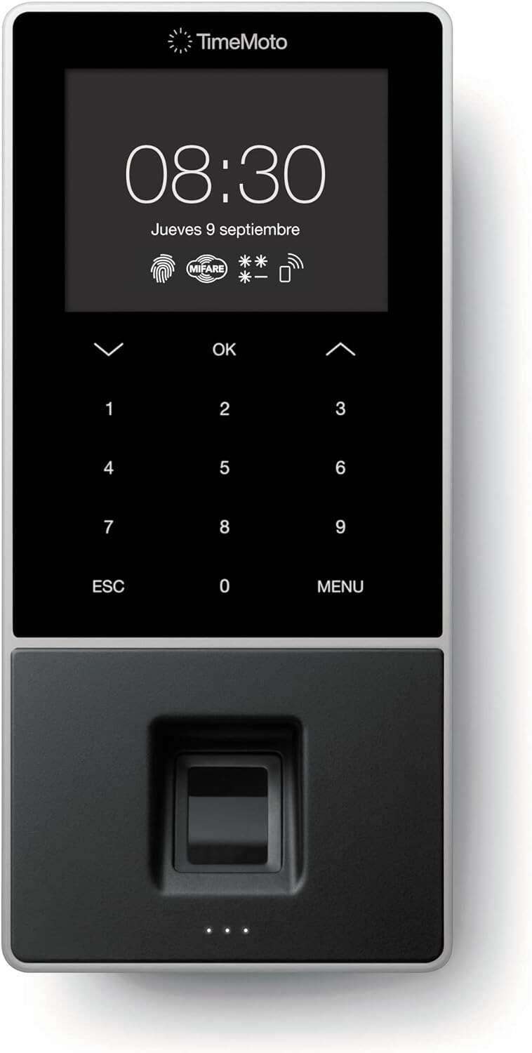 Safescan TM-828 SC Sistema di rilevazione presenze con software