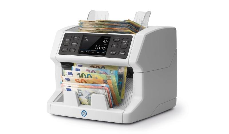 Safescan 2865 -S Accounatore del biglietto - Puoi contare biglietti misti - Schermo tattile - Capacit fino a 500 biglietti - 1