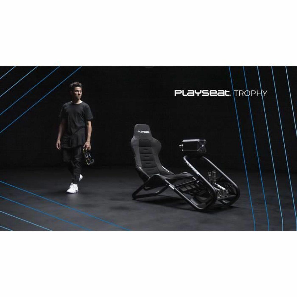Playseat Trophy Universal Upholstered Seat Gaming Chair Black