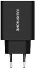 Fairphone ACCHAR-202-EU1 Caricabatterie per dispositivi mobili Universale Nero AC Ricarica rapida Interno (Fairphone str?mforsy