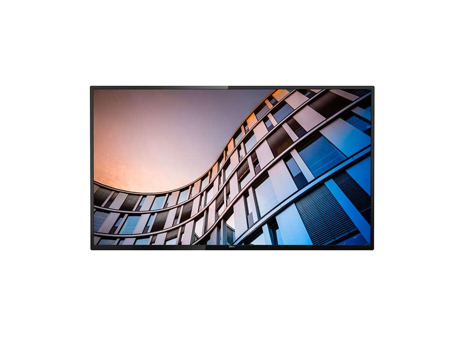 Philips 50BFL2114/12 visualizzatore di messaggi 127 cm (50") LED Wi-Fi 350 cd/mÂ² 4K Ultra HD Nero