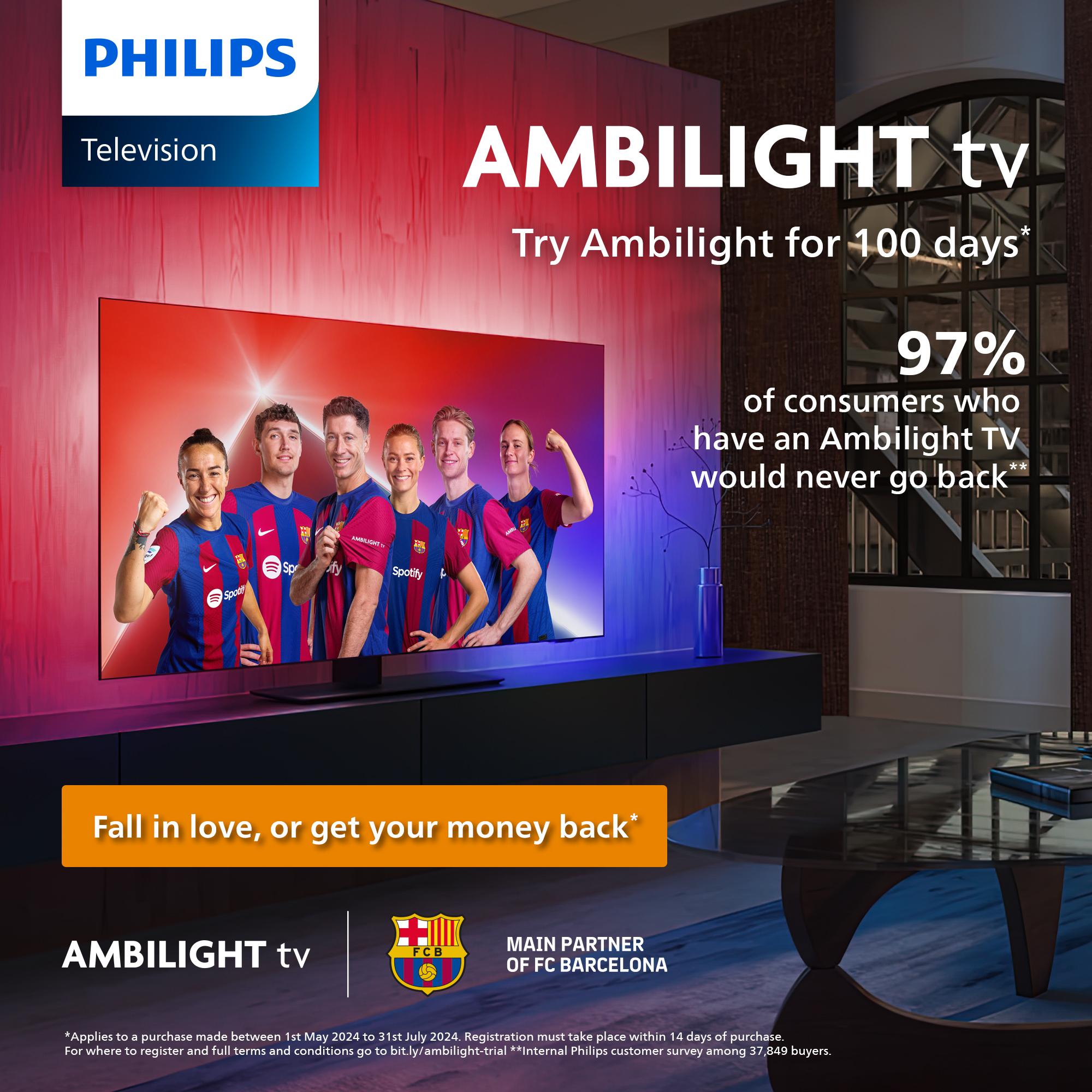 Philips 8000 series 65PUS8309/12 TV 1651 cm (65") 4K Ultra HD Smart TV Wi-Fi Nero 350 cd/m