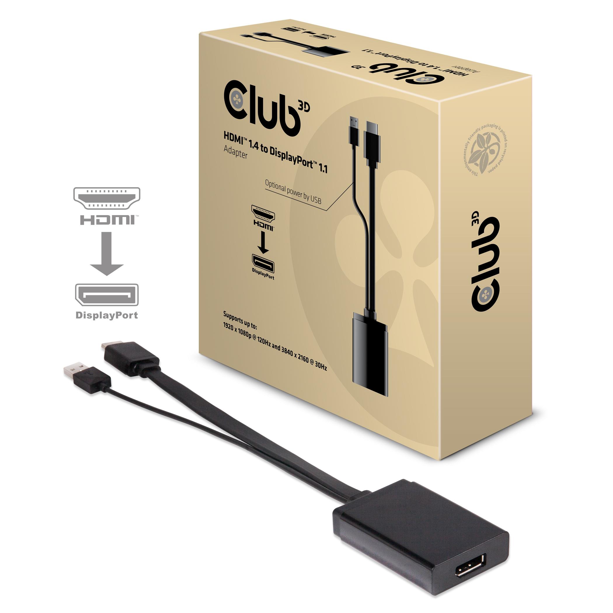 CLUB3D HDMI 1.4 to...