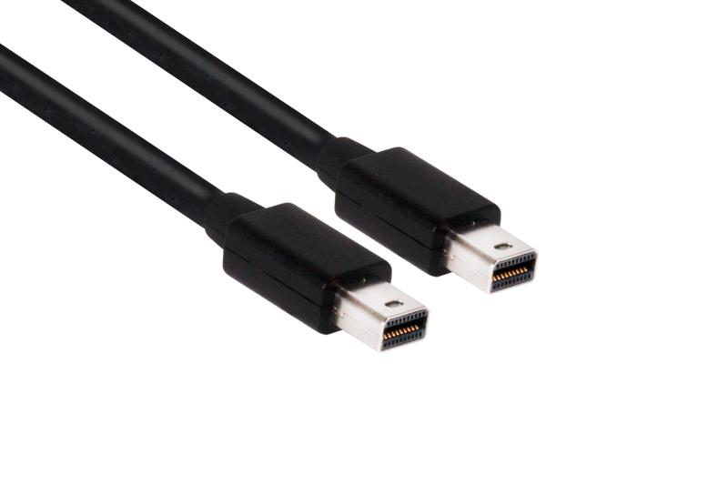 â€¢ Eingang: Mini DisplayPort 1.4 Stecker â€¢ Ausgang: Mini DisplayPort 1.4 Stecker â€¢ Komplett DisplayPort Versio