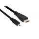 CLUB3D CAVO MICRO HDMI TO HDMI 2.0 4K60HZ MALE/MALE 1M/3.28FT