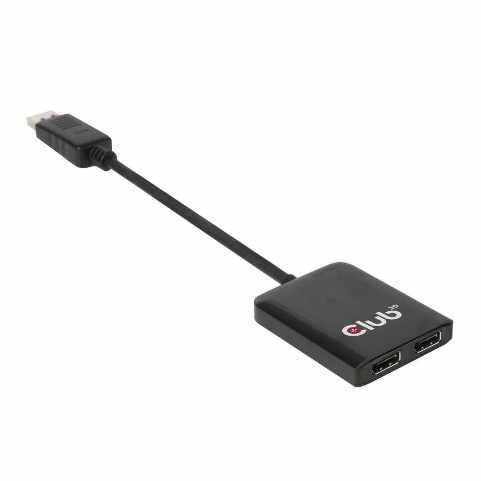 â€¢ Eingang: DisplayPort 1.2 Stecker, Micro USB Buchse fÃ¼r Power â€¢ Ausgang: 2x DisplayPort Buchse â€¢ Kompatib