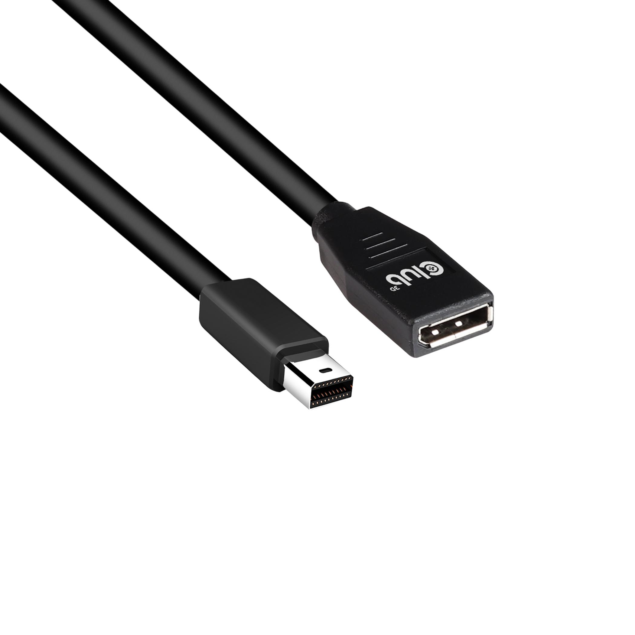 â€¢ Eingang: Mini DisplayPort 1.4 Stecker â€¢ Ausgang: DisplayPort 1.4 Buchse â€¢ Komplett DisplayPort Version 1.4
