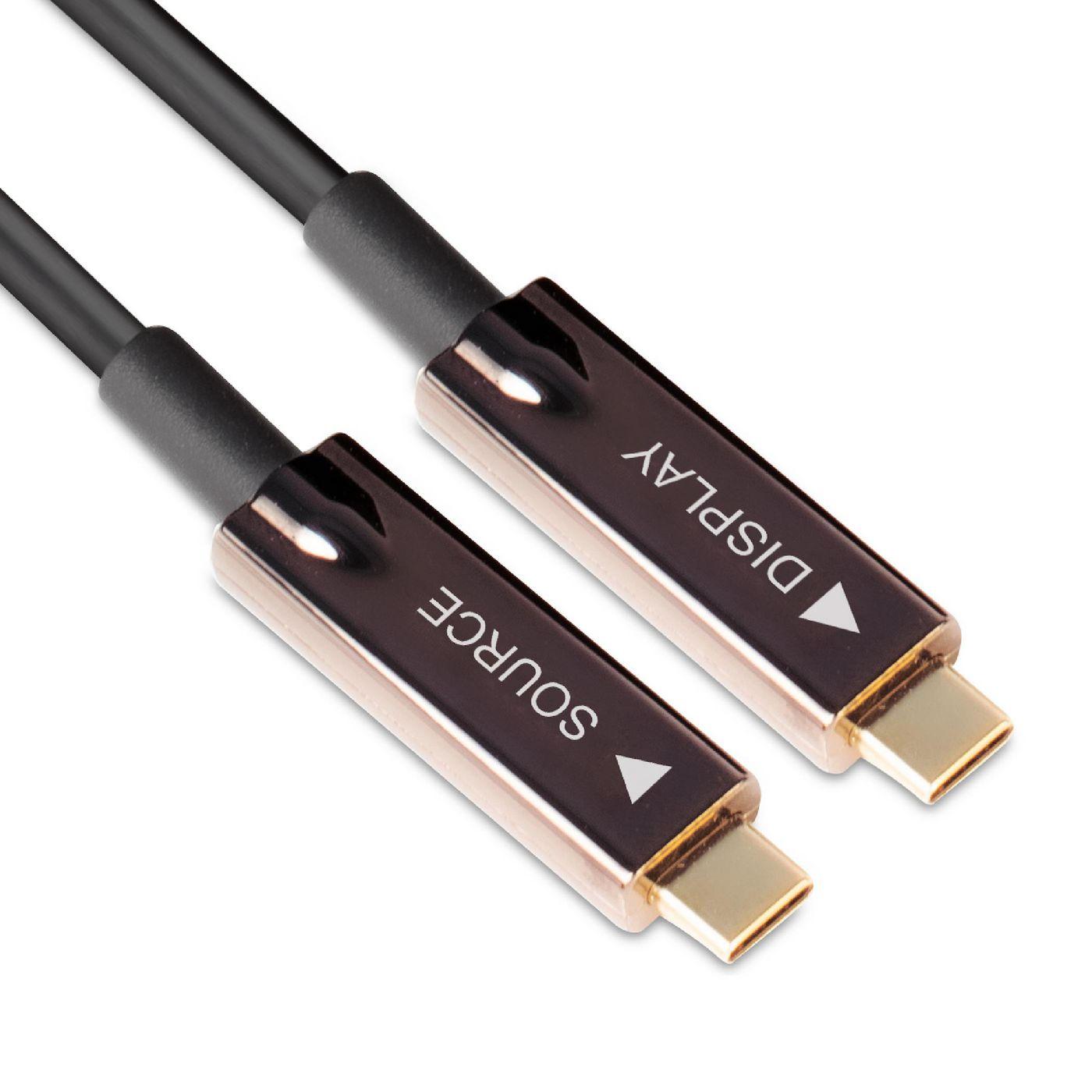 â€¢ Eingang: USB Typ C Stecker â€¢ Ausgang: USB Typ C Stecker â€¢ USB 3.2 Gen 2 Video und Audio durch nur ein Kabel