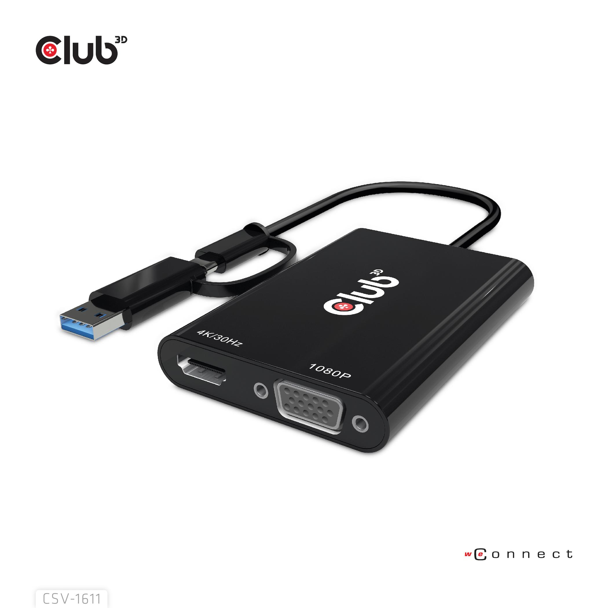 Ã¢â‚¬Â¢ Funktioniert sowohl mit USB Gen1 Typ-A als auch Typ-C Eingang Ã¢â‚¬Â¢ Keine externe Stromversorgung erf