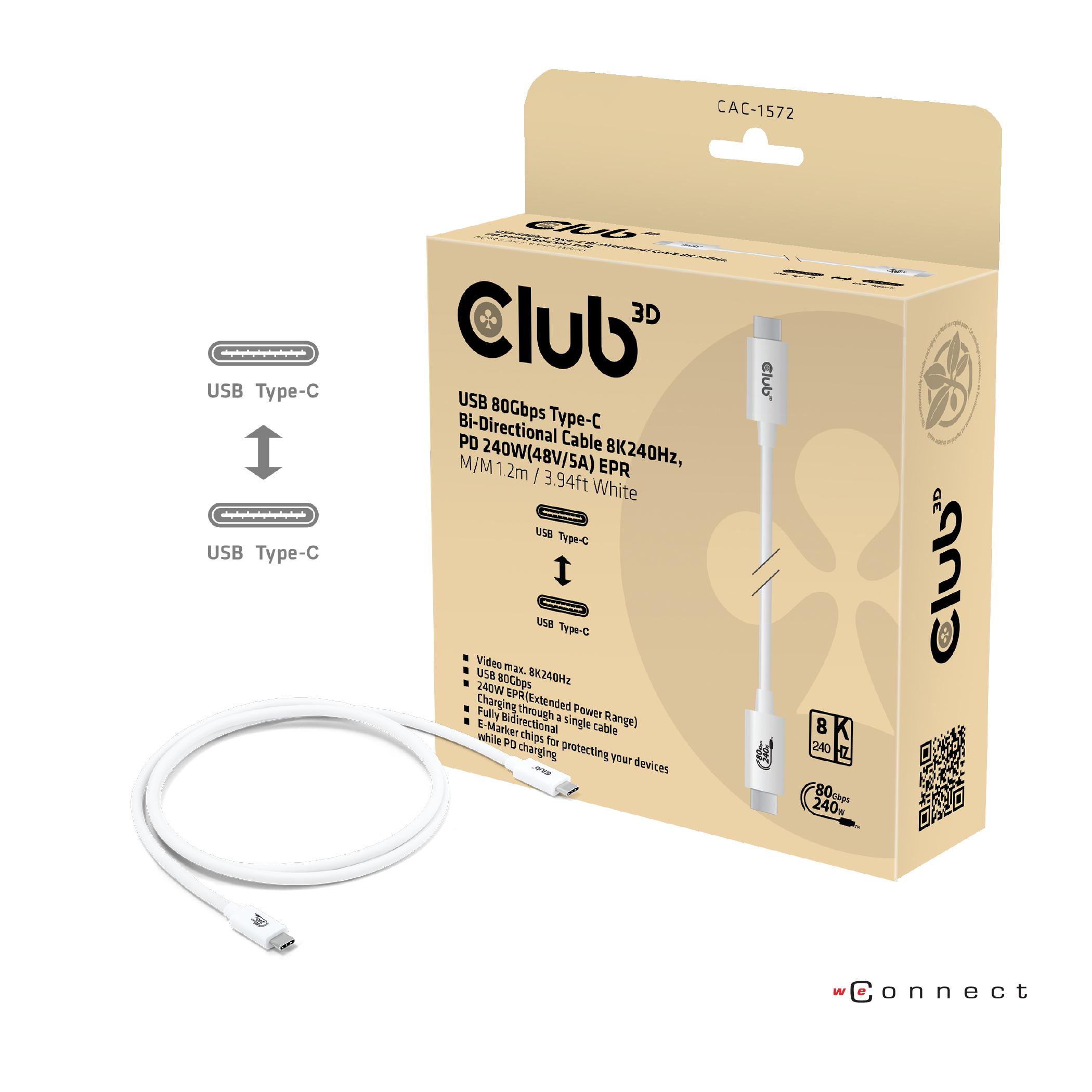 CLUB3D CAC-1572 cavo USB