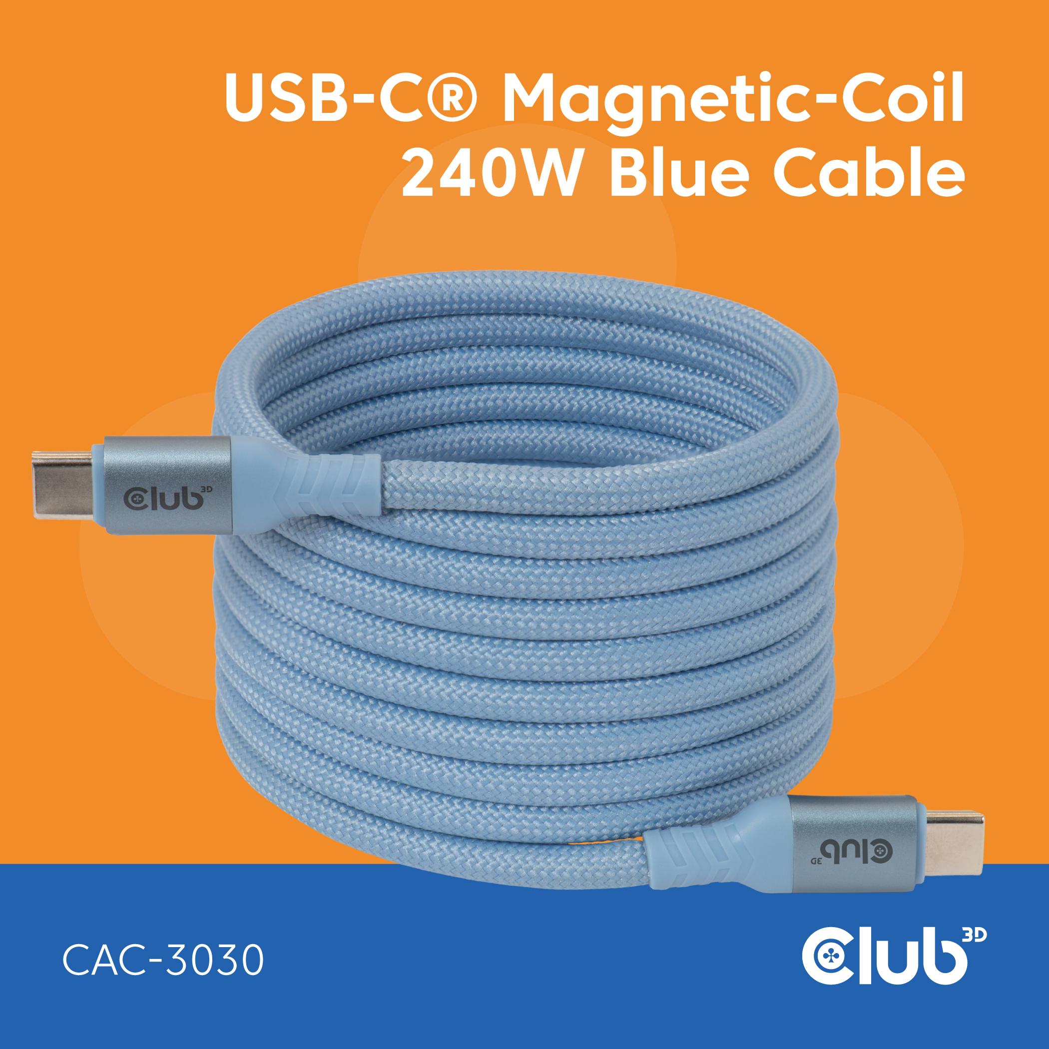 CLUB3D CAC-3030 cavo USB 2 m USB C Blu