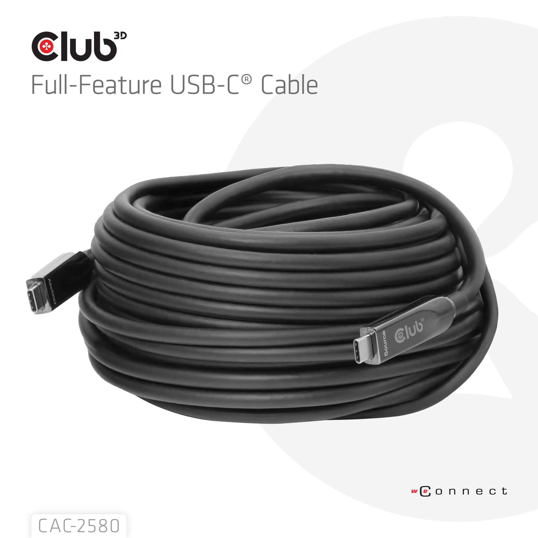 CLUB3D CAC-2580 cavo USB USB C
