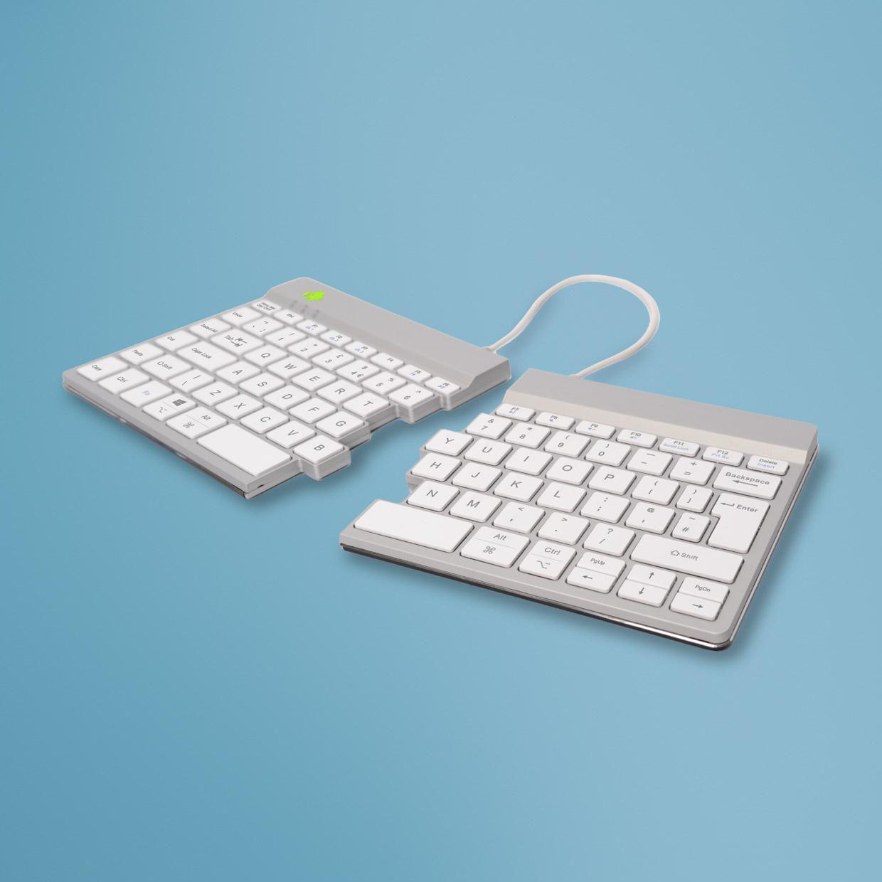 R-Go Tools R-Go Split Break tastiera Ufficio Bluetooth QWERTY Inglese UK Bianco