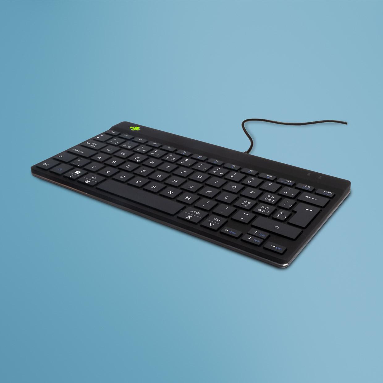 R-Go Tools RGOCOCHWDBL tastiera USB QWERTZ Cinese Semplificato Cinese Tradizionale Nero